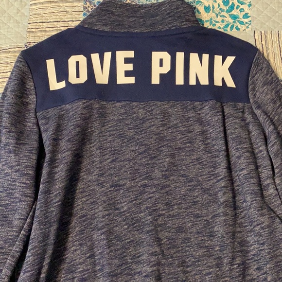 Victoria’s Secret Pink Quarter Zip - Picture 2 of 3
